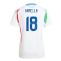 2024-2025 Italy Away Shirt (Ladies) (BARELLA 18)