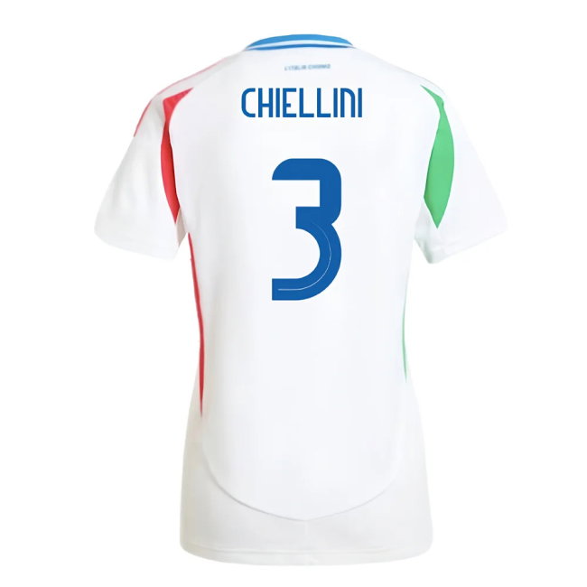 2024-2025 Italy Away Shirt (Ladies) (CHIELLINI 3)