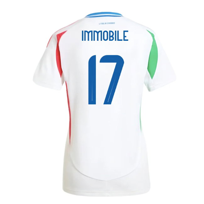 2024-2025 Italy Away Shirt (Ladies) (IMMOBILE 17)