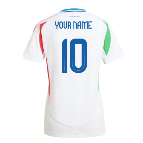 2024-2025 Italy Away Shirt (Ladies) (Your Name)