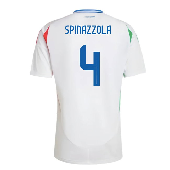 2024-2025 Italy Away Shirt (SPINAZZOLA 4)