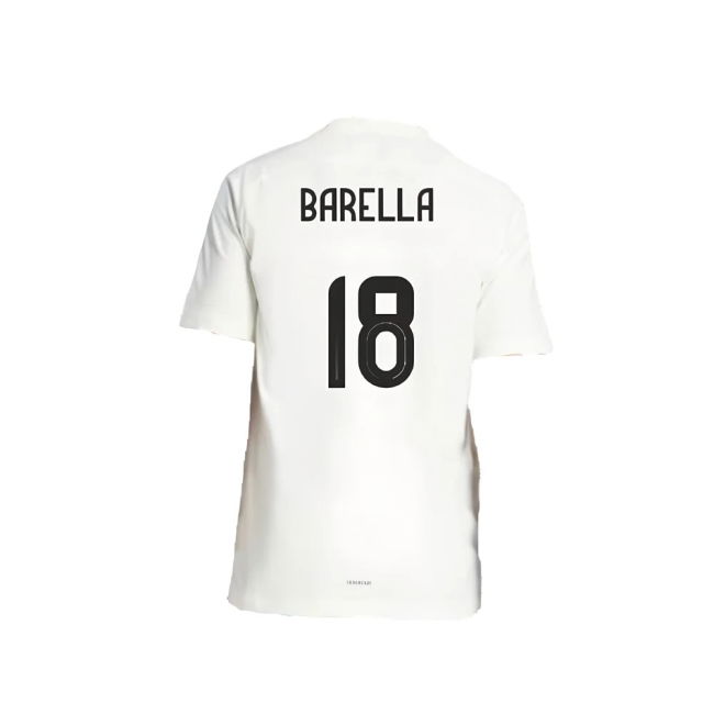 2024-2025 Italy DNA Graphic Tee (White) (BARELLA 18)