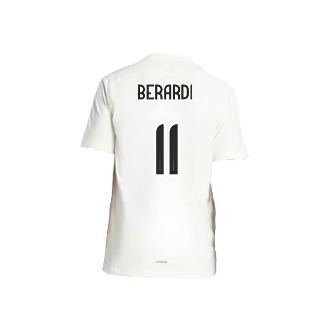 2024-2025 Italy DNA Graphic Tee (White) (BERARDI 11)
