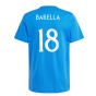 2024-2025 Italy DNA Tee (Blue) - Kids (BARELLA 18)