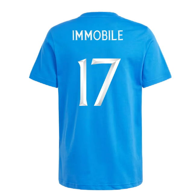 2024-2025 Italy DNA Tee (Blue) - Kids (IMMOBILE 17)