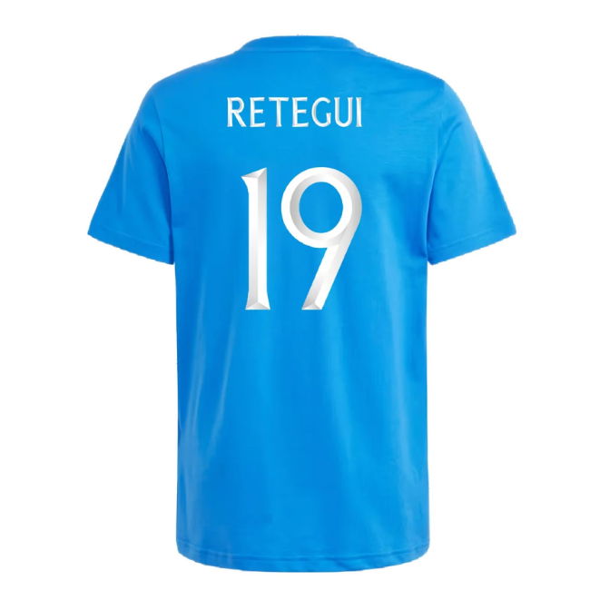 2024-2025 Italy DNA Tee (Blue) - Kids (RETEGUI 19)