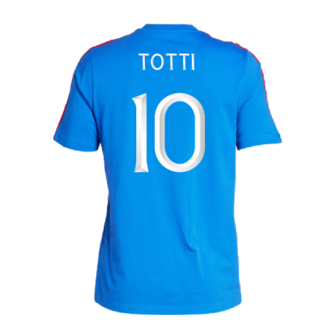 2024-2025 Italy DNA Tee (Blue) (TOTTI 10)