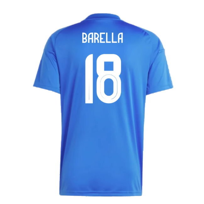 2024-2025 Italy Home Fan Jersey (BARELLA 18)