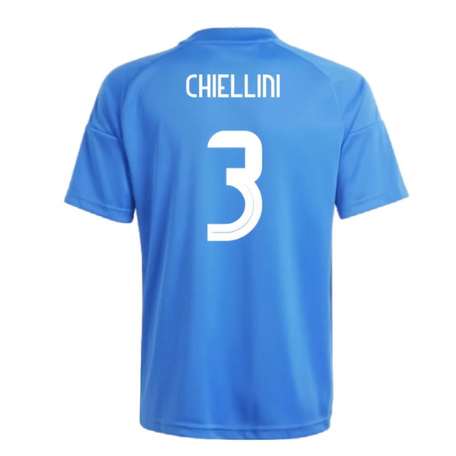 2024-2025 Italy Home Fan Jersey (Kids) (CHIELLINI 3)