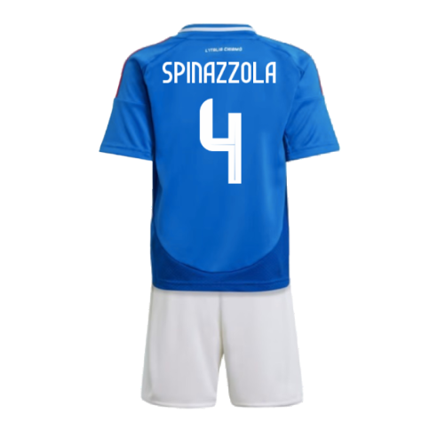 2024-2025 Italy Home Mini Kit (SPINAZZOLA 4)