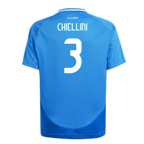 2024-2025 Italy Home Shirt (Kids) (CHIELLINI 3)