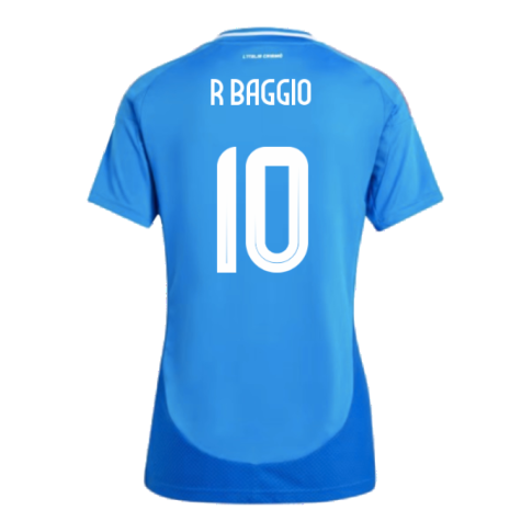 2024-2025 Italy Home Shirt (Ladies) (R BAGGIO 10)