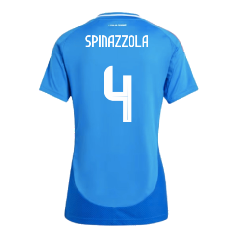 2024-2025 Italy Home Shirt (Ladies) (SPINAZZOLA 4)