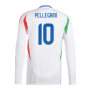 2024-2025 Italy Long Sleeve Away Shirt (PELLEGRINI 10)