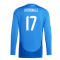 2024-2025 Italy Long Sleeve Home Shirt (IMMOBILE 17)