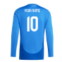 2024-2025 Italy Long Sleeve Home Shirt (Your Name)