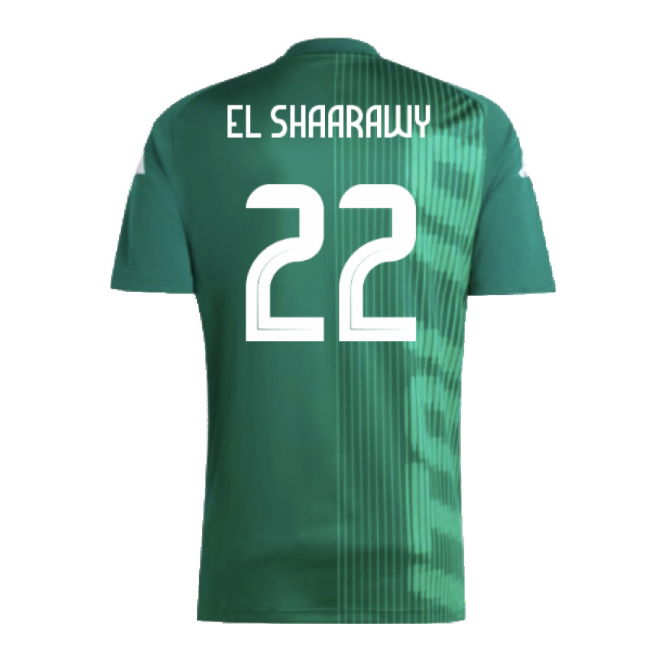 2024-2025 Italy Pre-Match Shirt (Green) (EL SHAARAWY 22)