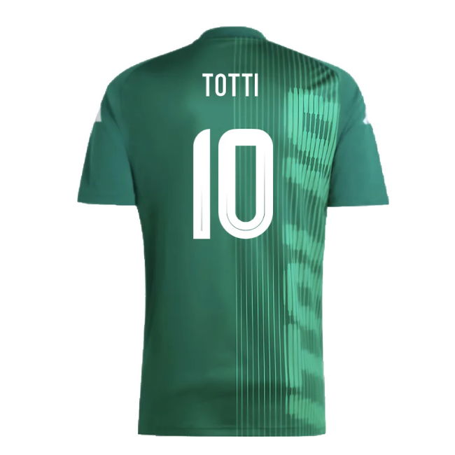 2024-2025 Italy Pre-Match Shirt (Green) (TOTTI 10)