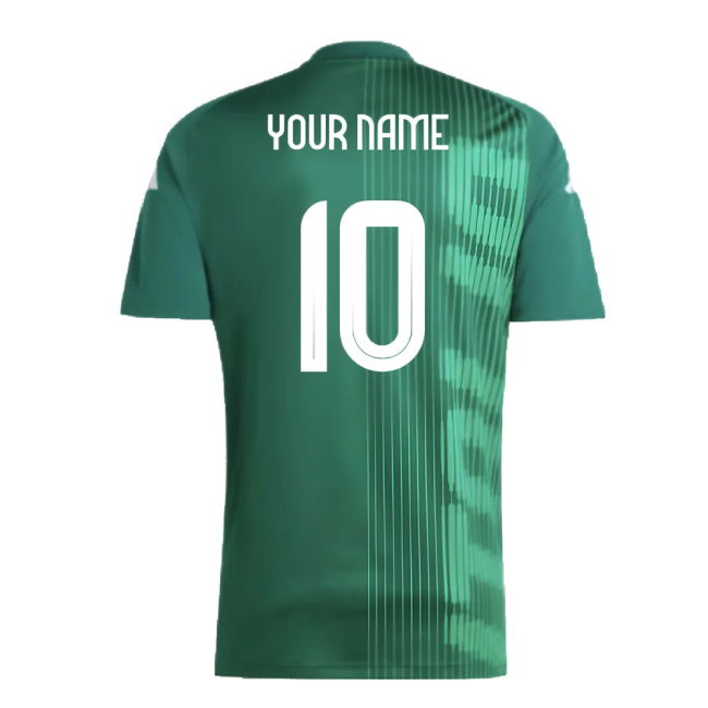 2024-2025 Italy Pre-Match Shirt (Green) (Your Name)