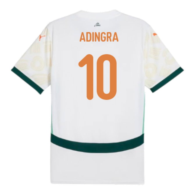 2024-2025 Ivory Coast Away Shirt (Adingra 10)