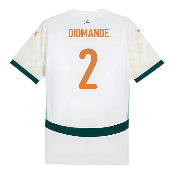 2024-2025 Ivory Coast Away Shirt (Diomande 2)