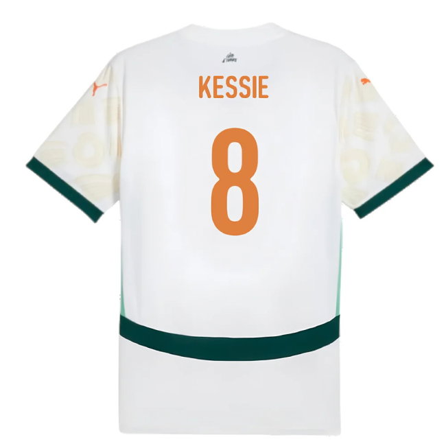 2024-2025 Ivory Coast Away Shirt (Kessie 8)