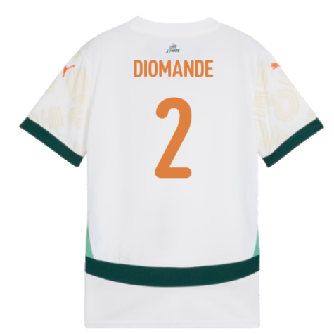 2024-2025 Ivory Coast Away Shirt (Kids) (Diomande 2)