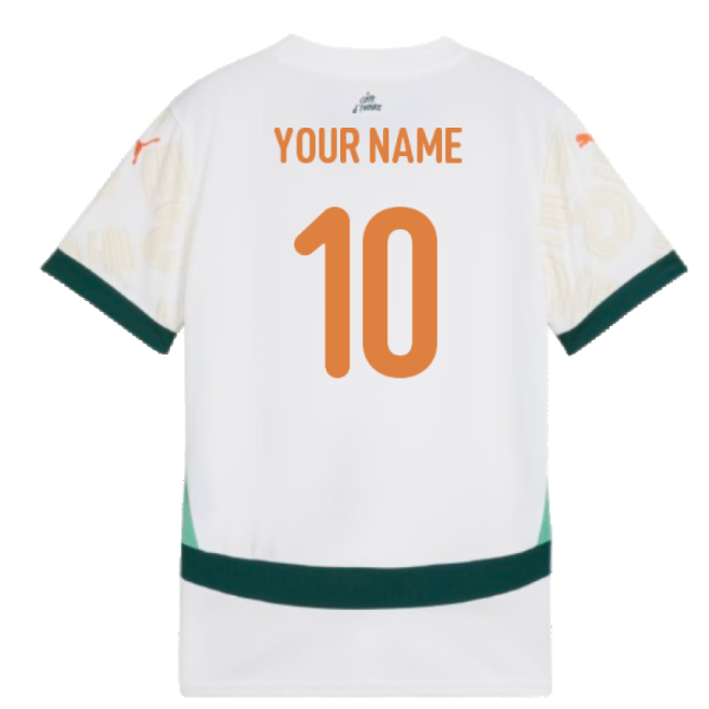 2024-2025 Ivory Coast Away Shirt (Kids) (Your Name)