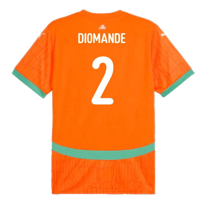 2024-2025 Ivory Coast Home Shirt (Diomande 2)