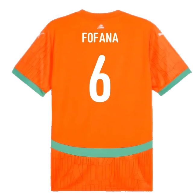2024-2025 Ivory Coast Home Shirt (Fofana 6)