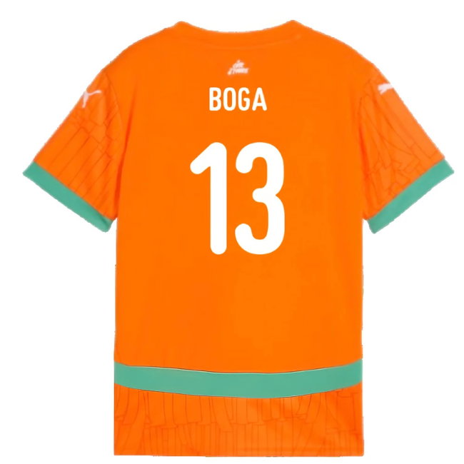 2024-2025 Ivory Coast Home Shirt (Kids) (Boga 13)