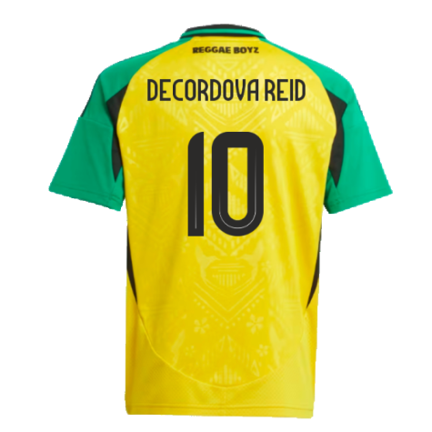 2024-2025 Jamaica Home Shirt (Kids) (Decordova Reid 10)