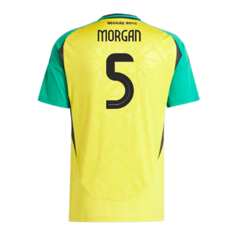 2024-2025 Jamaica Home Shirt (Morgan 5)
