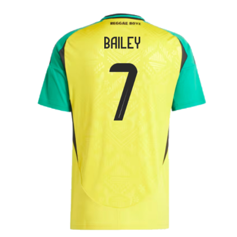 2024-2025 Jamaica Home Shirt (Womens) (Bailey 7)