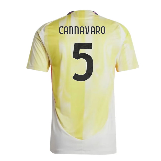 2024-2025 Juventus Authentic Away Shirt (Cannavaro 5)