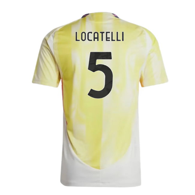 2024-2025 Juventus Authentic Away Shirt (Locatelli 5)