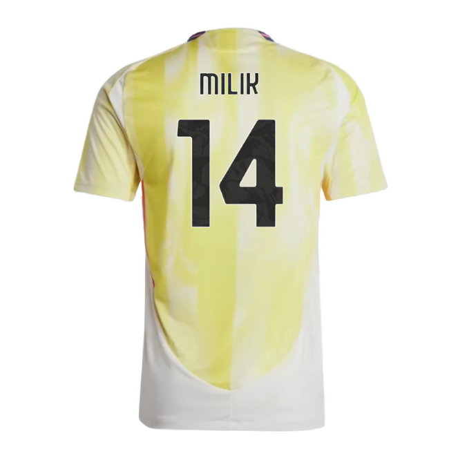 2024-2025 Juventus Authentic Away Shirt (Milik 14)