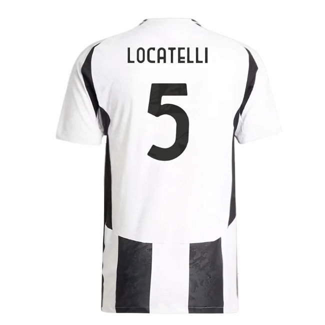 2024-2025 Juventus Authentic Home Shirt (Locatelli 5)
