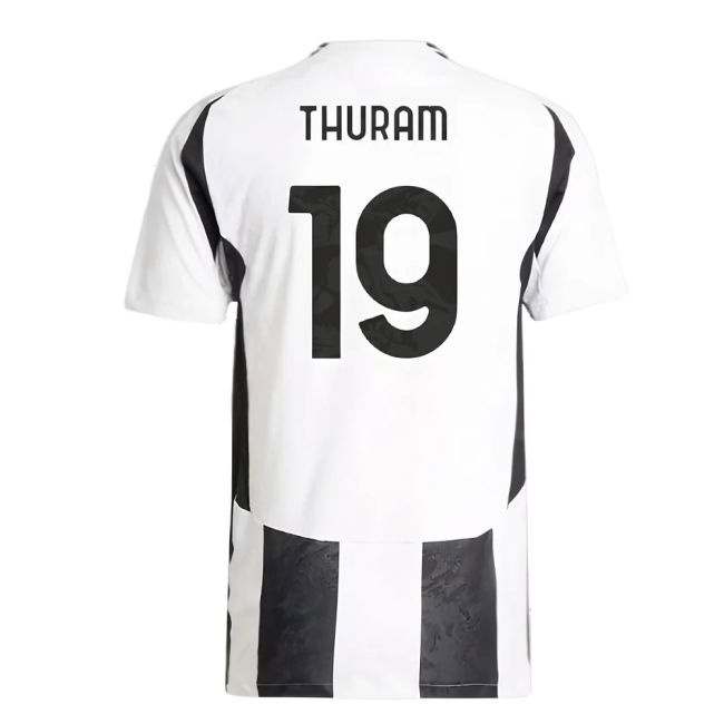 2024-2025 Juventus Authentic Home Shirt (Thuram 19)