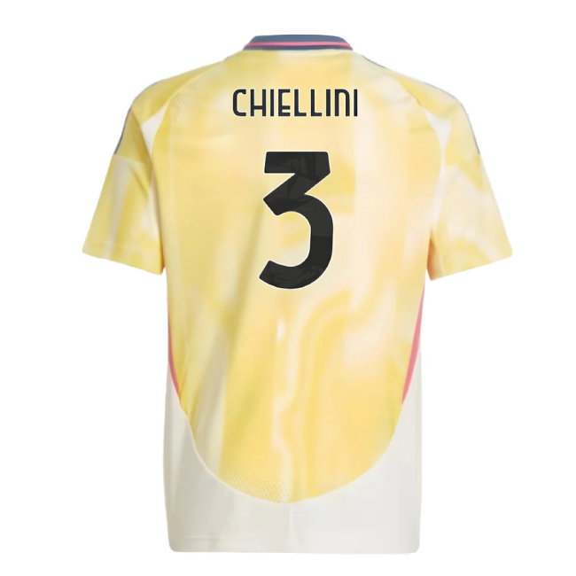 2024-2025 Juventus Away Shirt (Kids) (Chiellini 3)