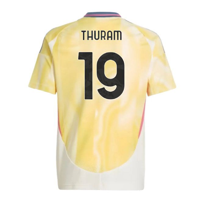 2024-2025 Juventus Away Shirt (Kids) (Thuram 19)