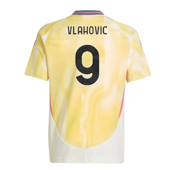 2024-2025 Juventus Away Shirt (Kids) (Vlahovic 9)