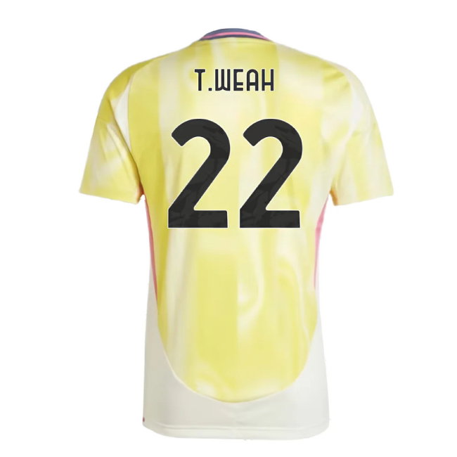 2024-2025 Juventus Away Shirt (T.Weah 22)