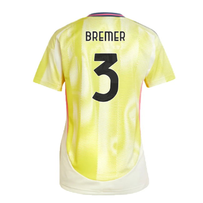 2024-2025 Juventus Away Shirt (Womens) (Bremer 3)
