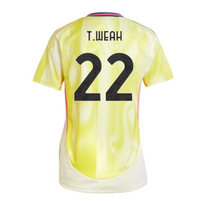 2024-2025 Juventus Away Shirt (Womens) (T.Weah 22)