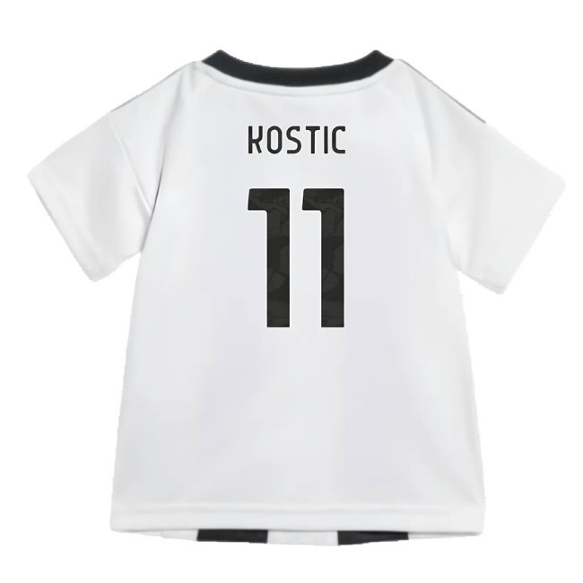 2024-2025 Juventus Home Baby Kit (Kostic 11)