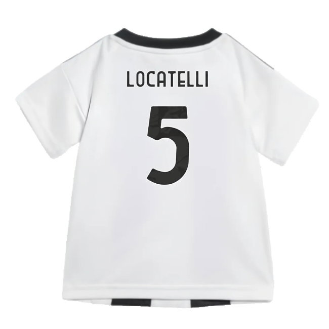 2024-2025 Juventus Home Baby Kit (Locatelli 5)