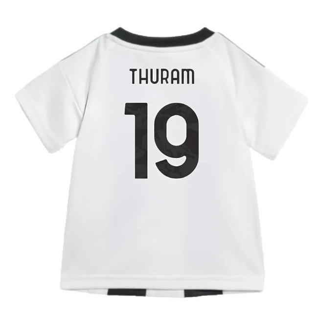 2024-2025 Juventus Home Baby Kit (Thuram 19)