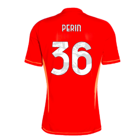 2024-2025 Juventus Home Goalkeeper Shirt (Red) (Perin 36)