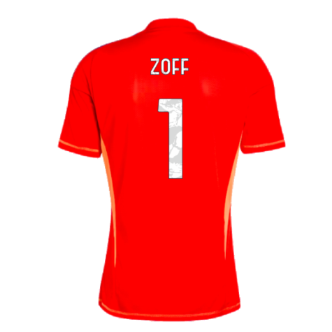 2024-2025 Juventus Home Goalkeeper Shirt (Red) (Zoff 1)